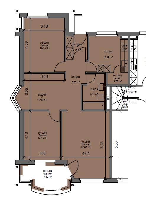 Bild 5: 3.5 Zimmer Wohnung in 8603 Schwerzenbach zu vermieten
