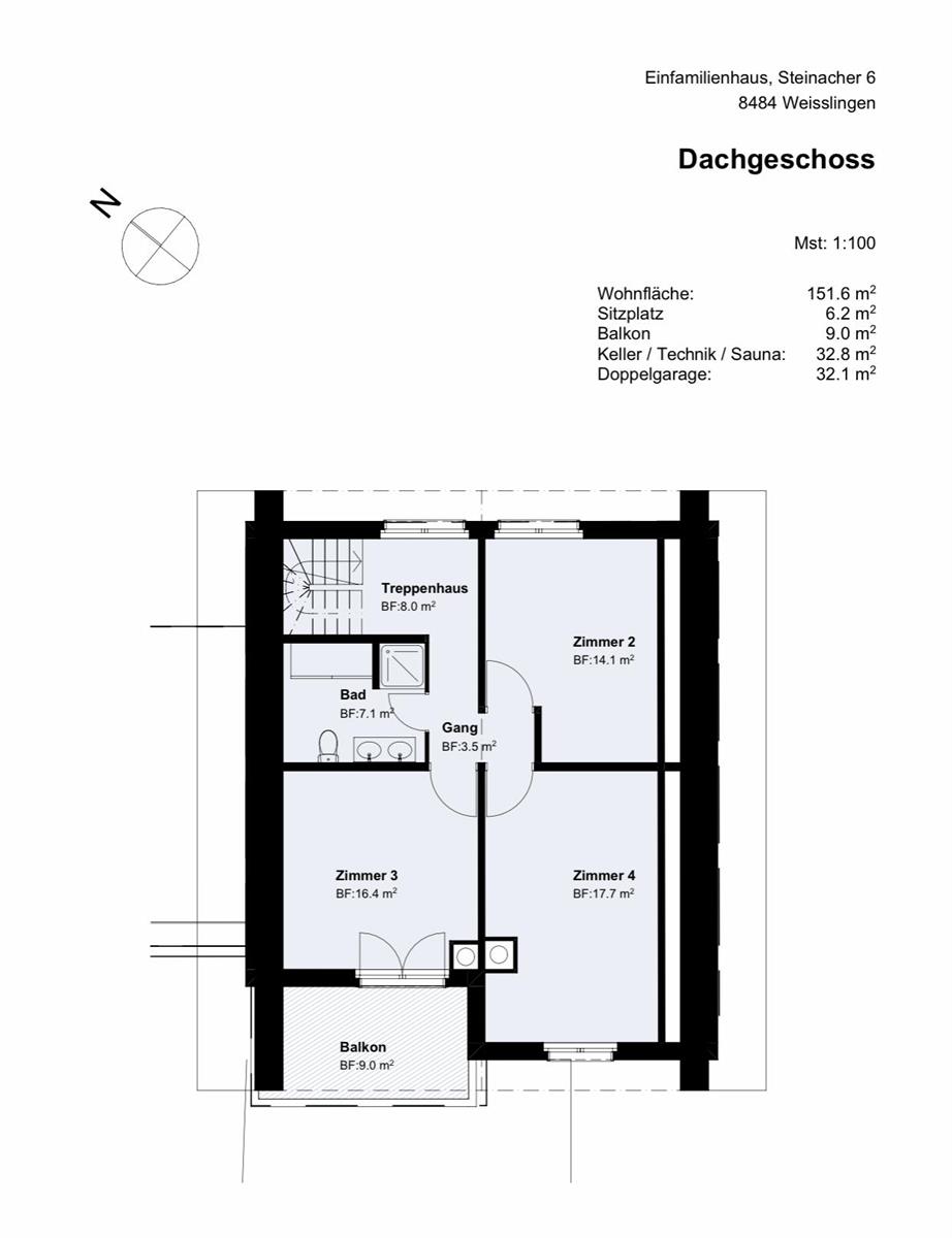 Bild 11: 5.5 Zimmer Haus in 8484 Weisslingen zu vermieten