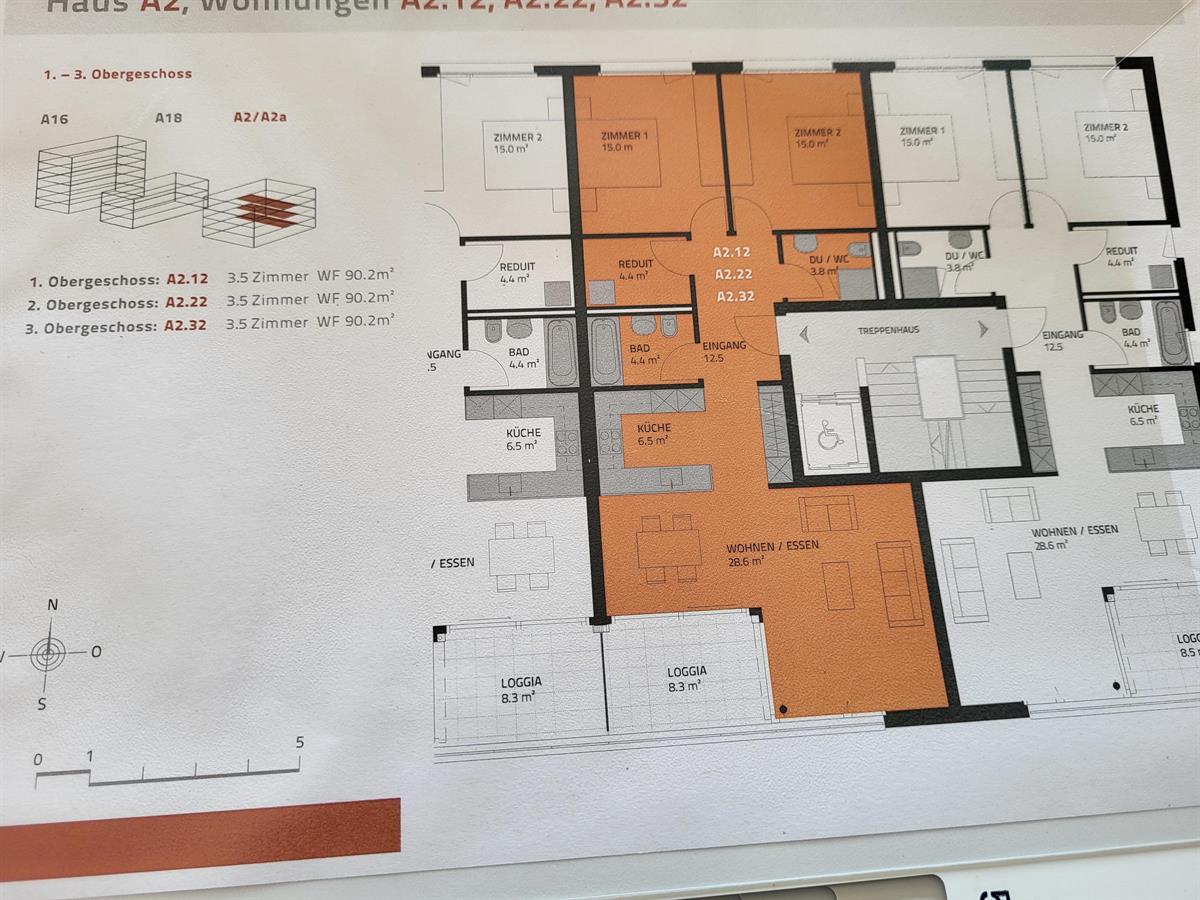 Bild 2: 3.5 Zimmer Wohnung in 4133 Pratteln zu vermieten