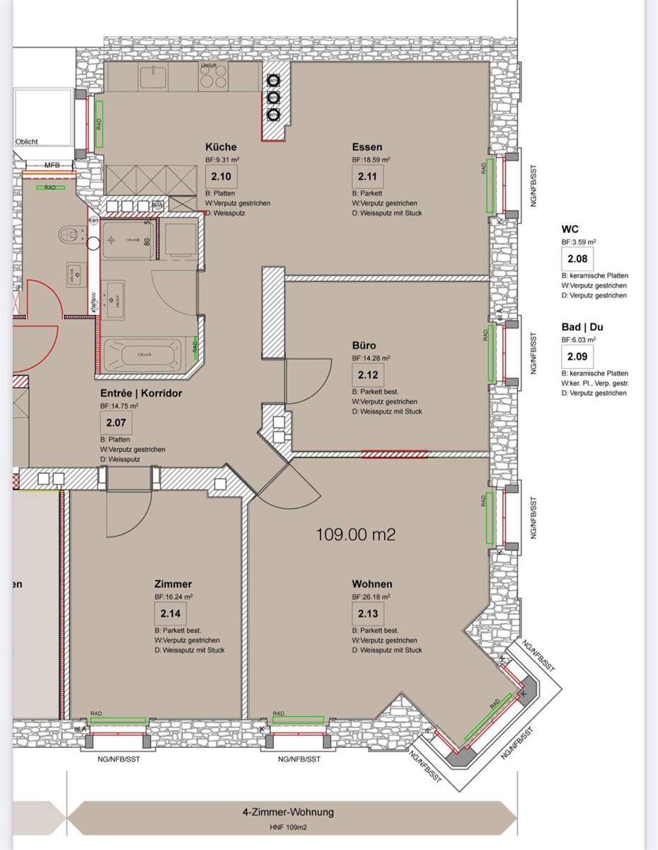 Bild 7: 4 Zimmer Wohnung in 6000 Luzern zu vermieten