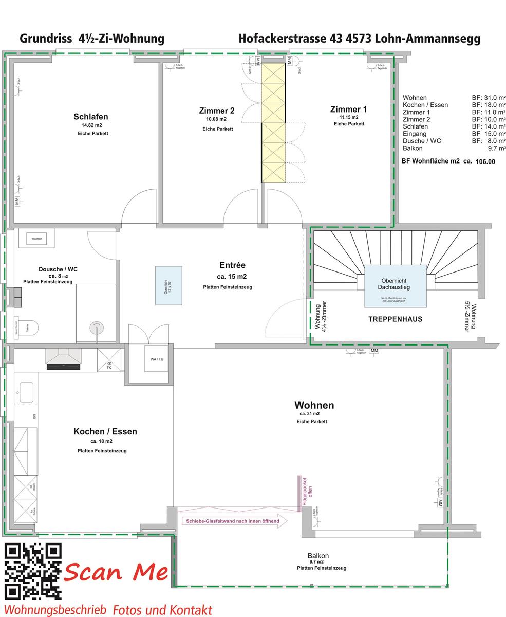 Bild 2: 4.5 Zimmer Wohnung in 4573 Ammannsegg zu vermieten