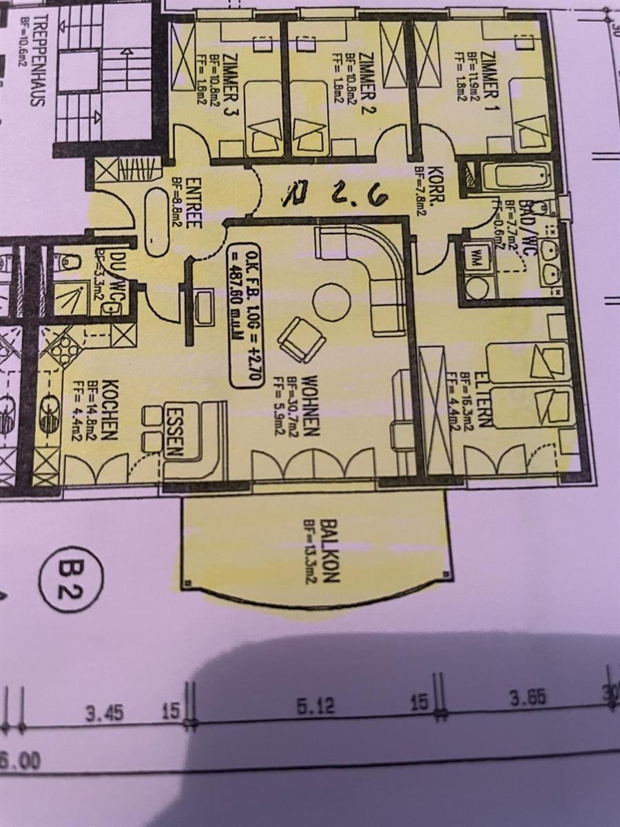 Bild 3: 5.5 Zimmer Wohnung in 7320 Sargans zu vermieten