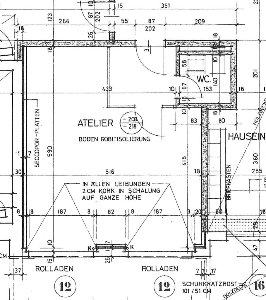 Bild 4: 1 Zimmer Büro/Gewerbe in 8050 Zürich Saatlen, Stadtkreis 12 zu vermieten