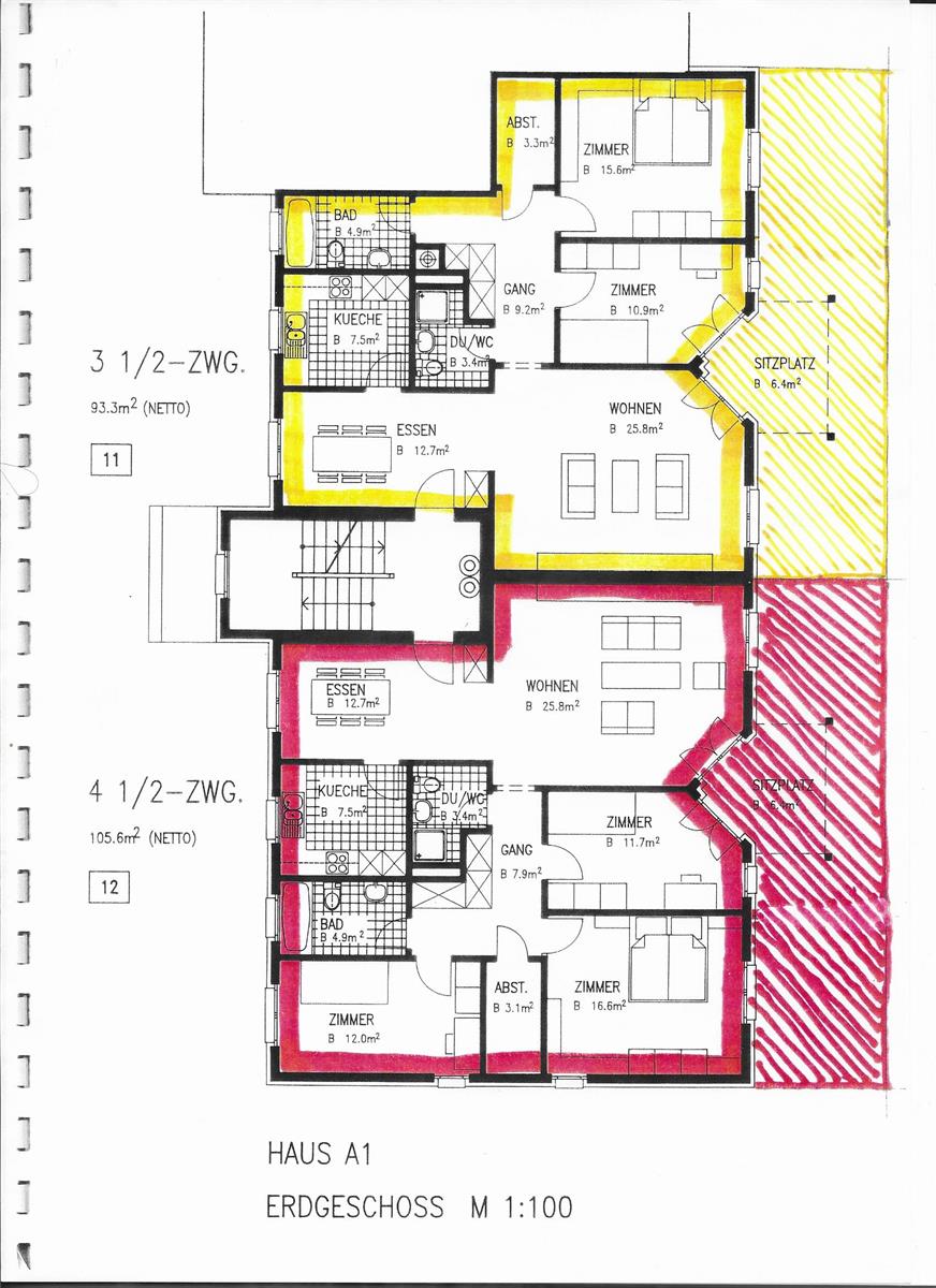 Bild 10: 3.5 Zimmer Wohnung in 8132 Egg bei Zürich zu vermieten