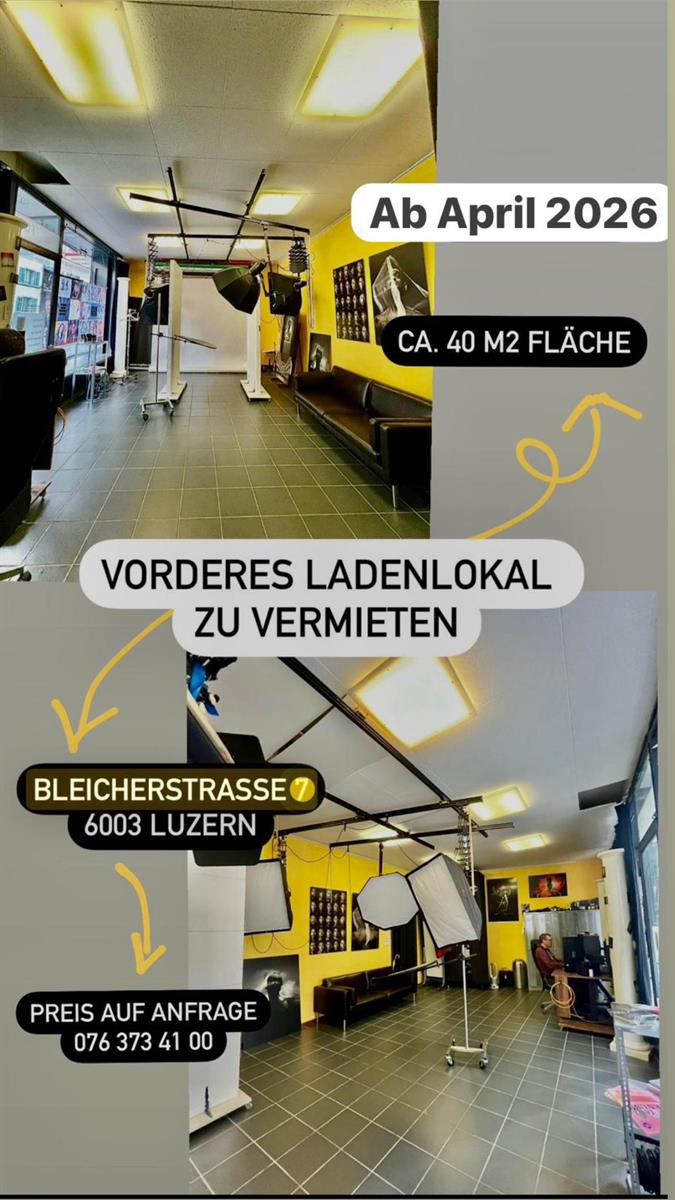 1 Zimmer Büro/Gewerbe in 6000 Luzern zu vermieten