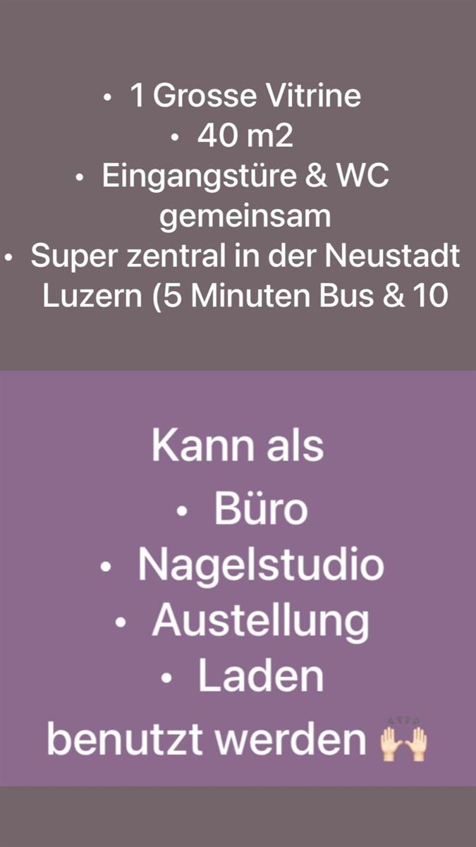 Bild 6: 1 Zimmer Büro/Gewerbe in 6000 Luzern zu vermieten