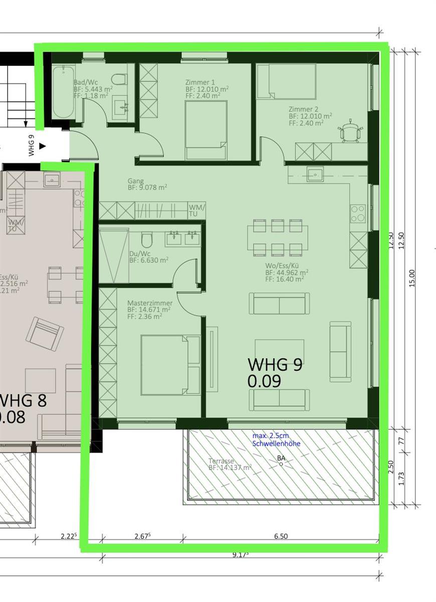Bild 14: 4.5 Zimmer Wohnung in 8192 Zweidlen zu vermieten